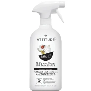 ATTITUDE All Purpose Cleaner Disinfectant 99.9% Unscented 800 ml Outlet