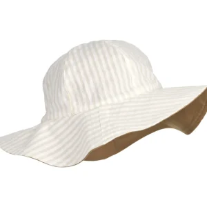 Liewood Amelia Reversible Sun Hat - Stripes Crisp White Discount