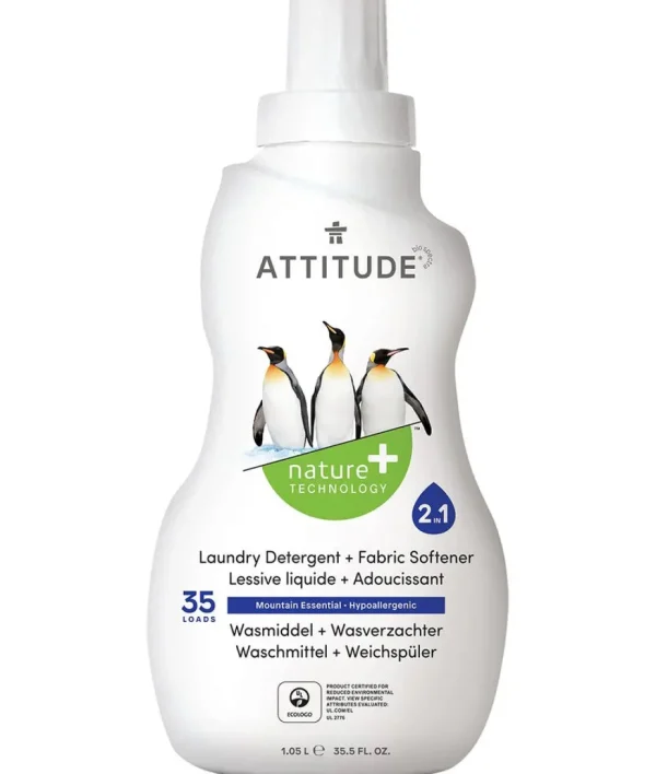 ATTITUDE 2IN1 LAUNDRY & SOFTENER (1.05L) New