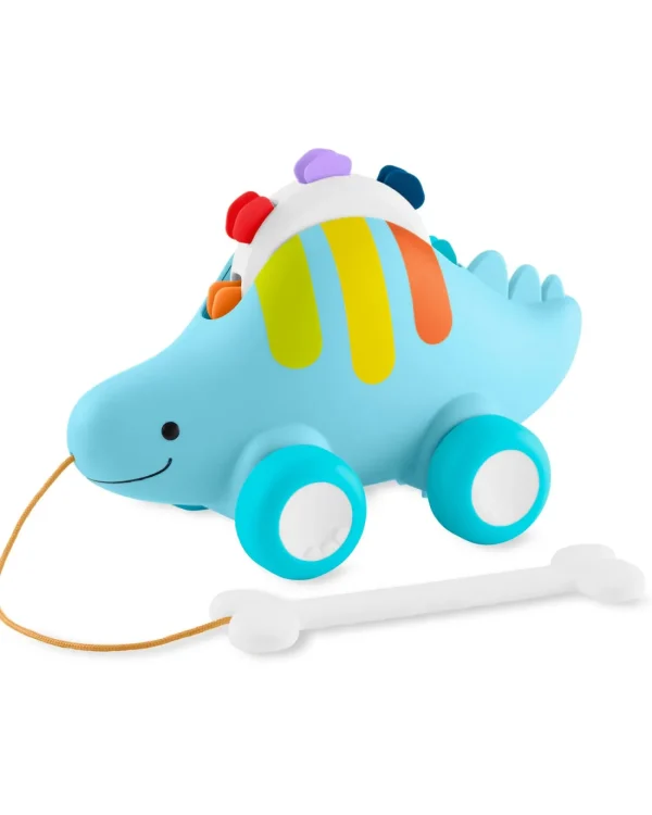 Skip Hop Baby Explore & More Dinosaur 3-In-1 Baby Musical Pull Toy Clearance