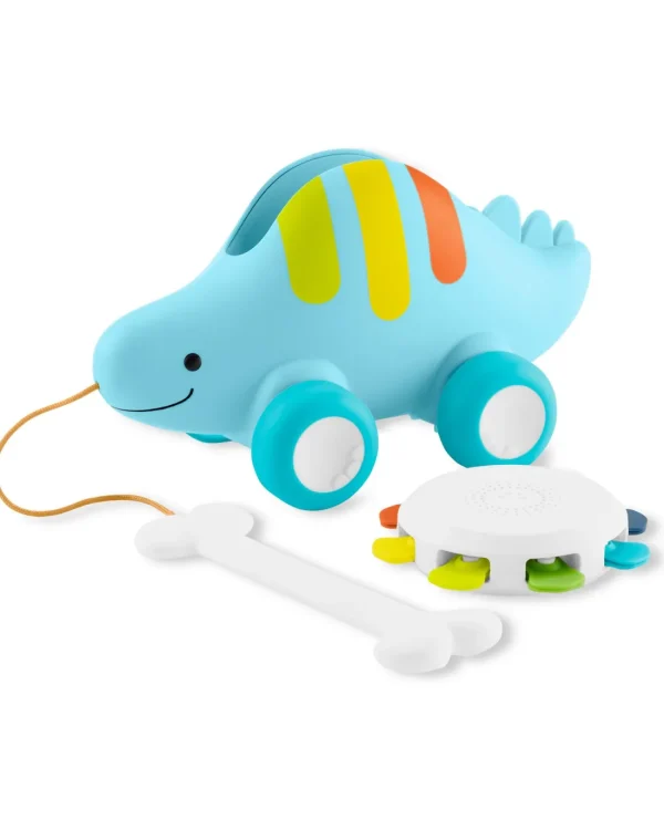 Skip Hop Baby Explore & More Dinosaur 3-In-1 Baby Musical Pull Toy Clearance