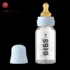 BIBS Baby Glass Bottle Complete Set 110ml - Baby Blue Online