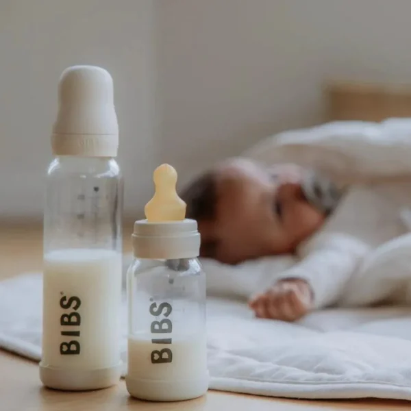 BIBS Baby Glass Bottle Complete Set 225ml - Ivory Sale