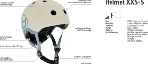 Scoot u0026 Ride Baby Helmet XXS-S - Ash Fashion