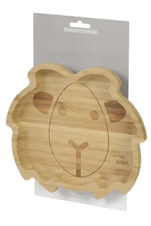 BAMBAM Bamboo Lion Plate Hot