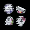 Twinkle u0026 Giraffe B&W Stripes and Flowers Milestone Stickers Fashion