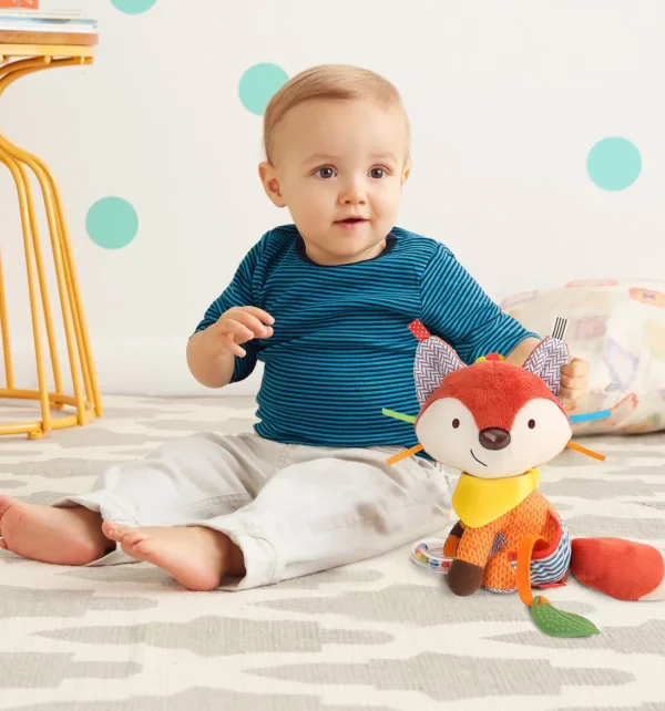 Skip Hop Bandana Buddies Activity Toy - Fox Hot