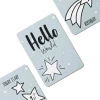 Twinkle u0026 Giraffe Blue Twinkle Stars Milestone Cards Set - Set of 25 Fashion