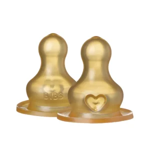 BIBS Bottle Nipple 2 PACK - Fast Flow Hot