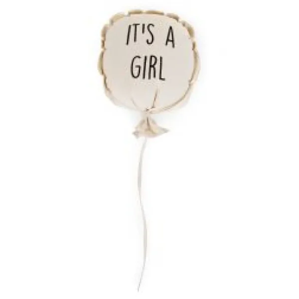 Childhome Canvas Balloon - It's a Girl ! Hot