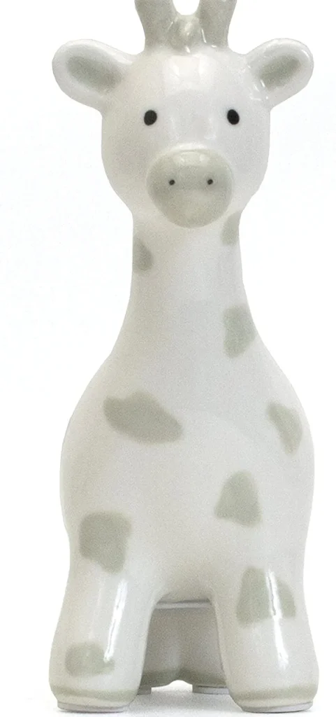 Child to Cherish Ceramic Mini Giraffe Piggy Bank Clearance