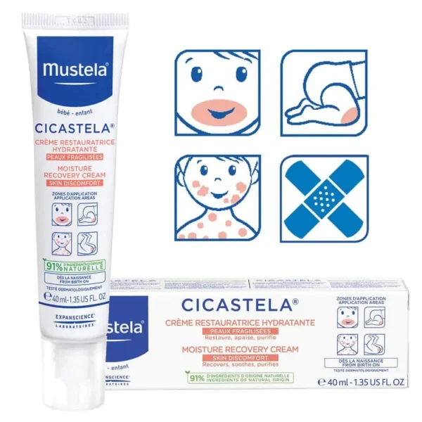 Mustela Cicastela Moisture Recovery Cream - 40ml Fashion