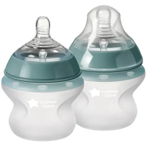 Tommee Tippee Closer To Nature Silicone Baby Bottle TWO PACK - 150ML Outlet