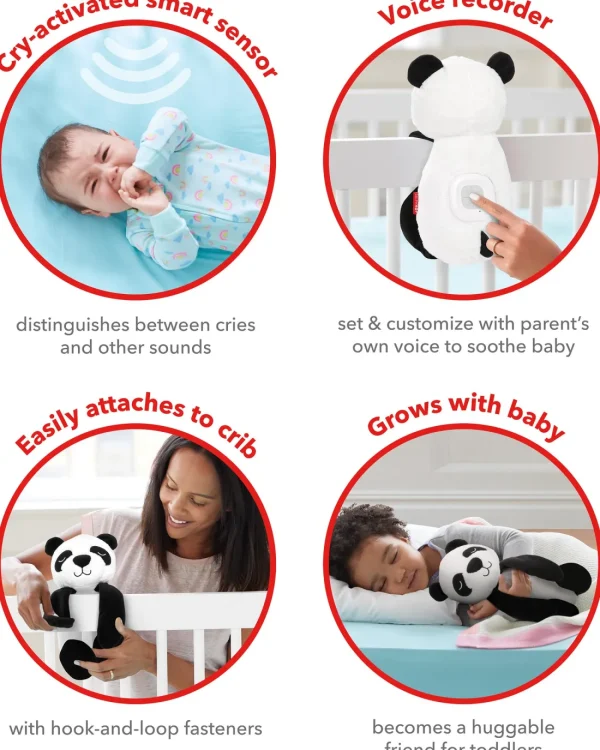 Skip Hop Cry-Activated Soother - Panda New