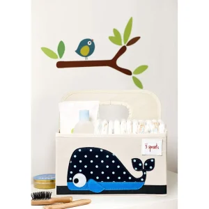 3 Sprouts Diaper Caddy - Whale Best