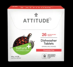 ATTITUDE Dishwasher Tablets 416g, Phosphate-free Discount