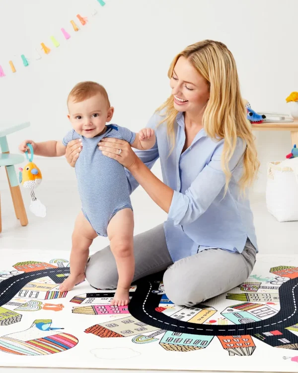 Skip Hop Doubleplay Reversible Playmat - Vibrant Village Discount