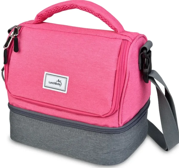 LunchBots Duplex Bag - Pink Fashion