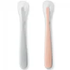 Skip Hop Easy-Feed Spoons-Grey/Soft Coral Outlet