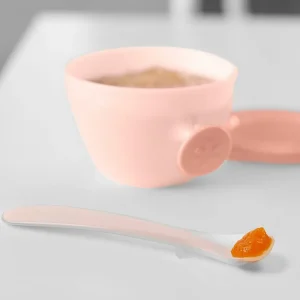 Skip Hop Easy-Feed Spoons-Grey/Soft Coral Outlet