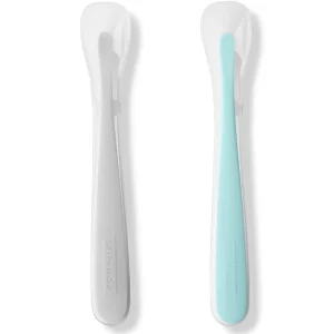 Skip Hop Easy-Feed Spoons-Grey/Soft Teal Sale