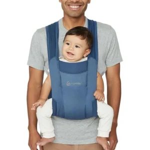 Ergobaby Embrace Newborn Carrier - Soft Air Mesh - Blue Sale