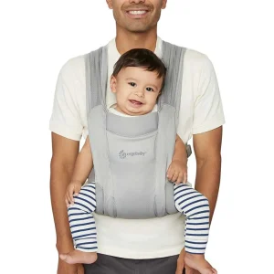 Ergobaby Embrace Newborn Carrier - Soft Air Mesh - Grey Sale