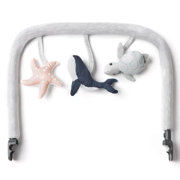 Ergobaby Evolve Bouncer Toy Bar - Light Grey Hot