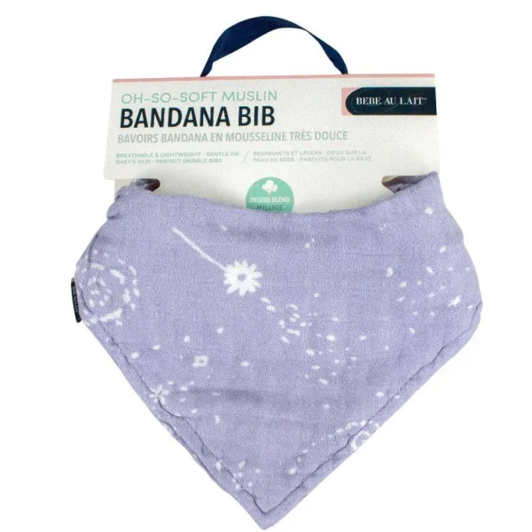 Bebe au Lait Fairy Dust Muslin Bandana Bib Best