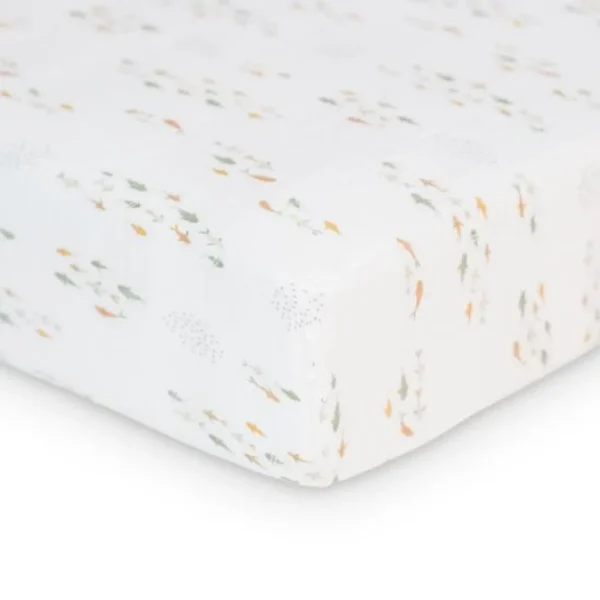 Lulujo Fish Crib Sheet Hot