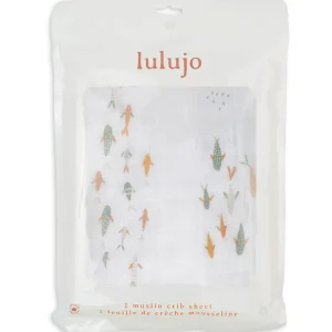 Lulujo Fish Crib Sheet Hot