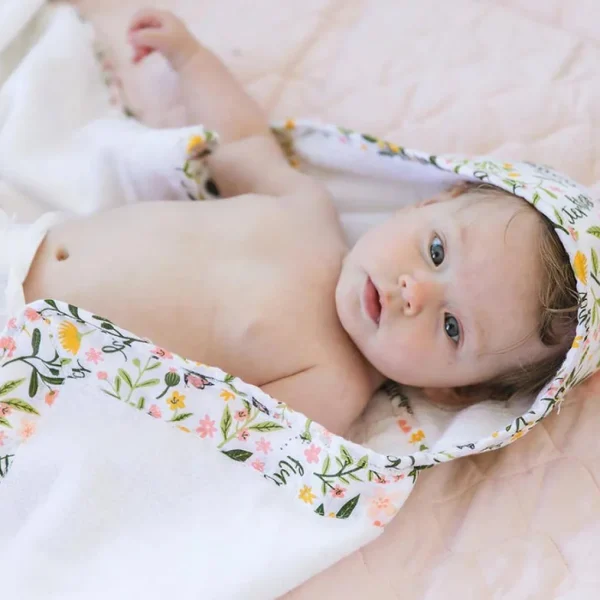 Bebe au Lait Flutterby Baby Hooded Towel Discount