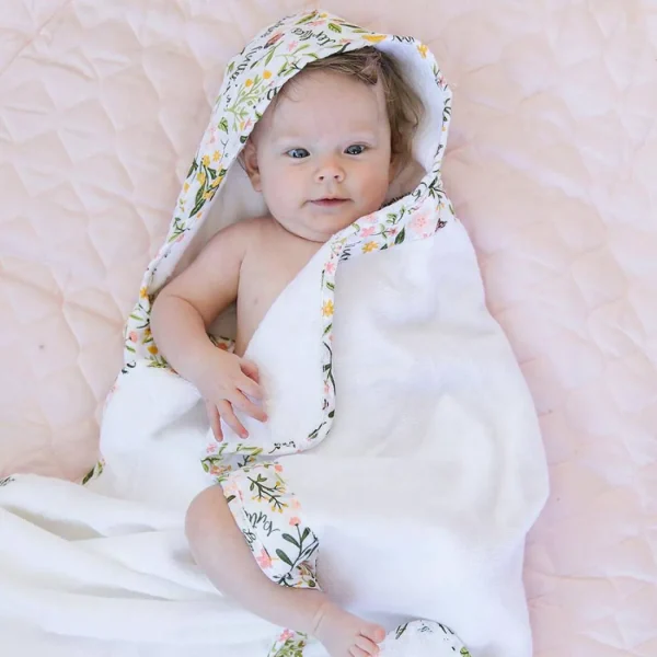 Bebe au Lait Flutterby Baby Hooded Towel Discount