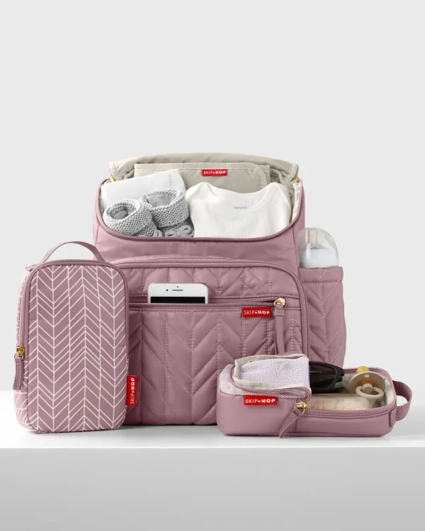 Skip Hop Forma Diaper Backpack - Mauve Online