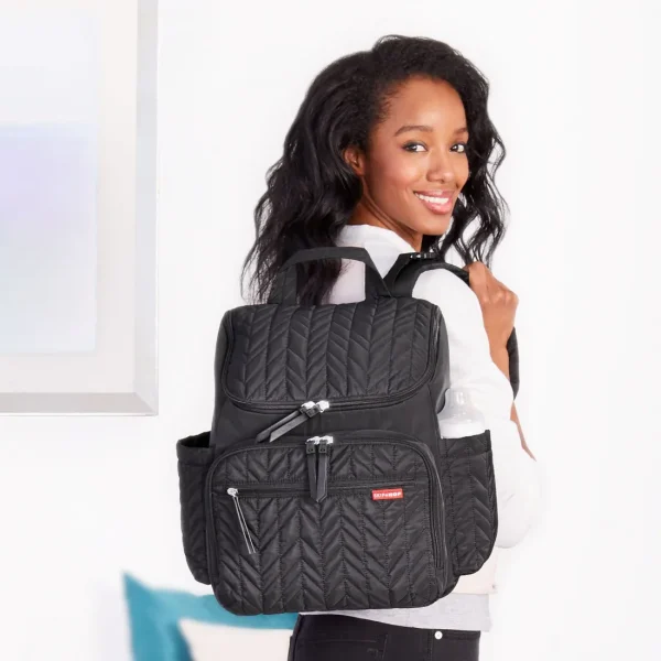 Skip Hop Forma Pack & Go Diaper Backpack - Jet Black Sale