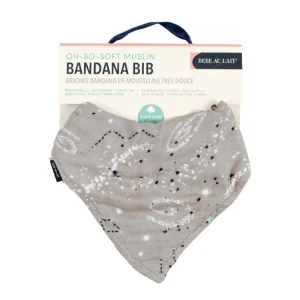 Bebe au Lait Galaxy Oh So Soft Muslin Bandana Bib Clearance