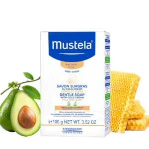 Mustela Gentle Soap with Cold Cream 150g New