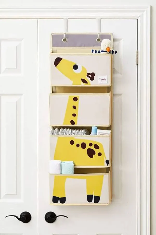 3 Sprouts Giraffe Hanging Wall Organizer Hot