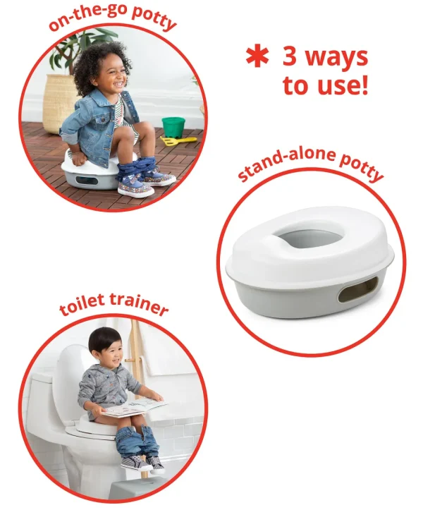 Skip Hop Go Time 3-In-1 Potty New