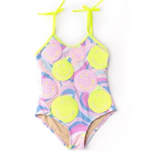 Shade Critters Happy Swirl Girls Flip Sequin One Piece Swimsuit Online