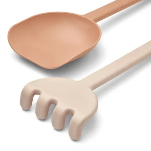 Liewood Hilda Shovel & Rake - Rose/Blossom Hot