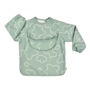 Beaba 2 in 1 Bib with removable Sleeves - Sage Discount