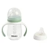 Beaba 2 in 1 Learning Bottle - Sage Sale