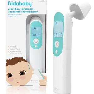 FridaBaby 3-in-1 Ear, Forehead + Touchless Infrared Thermometer Sale