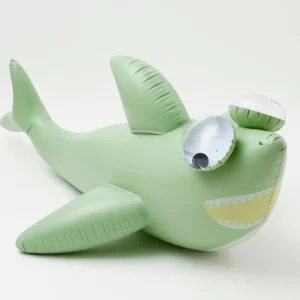 SunnyLife Inflatable Giant Sprinkler Shark Tribe Khaki Discount