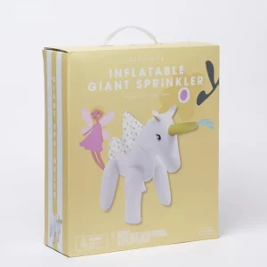 SunnyLife Inflatable Giant Sprinkler Mima the Unicorn Lemon Lilac Sale