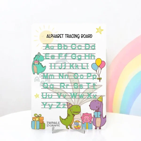 Twinkle u0026 Giraffe Interactive English Alphabet Tracing Acrylic Board Online