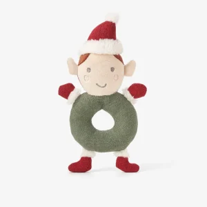 Elegant Baby 'Jingle' Elf Knit Ring Rattle Discount