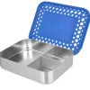 LunchBots Large Trio Bento Box - Blue Dots Online