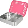 LunchBots Large Trio Bento Box - Pink Dots Outlet